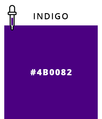 Indigo - #4B0082