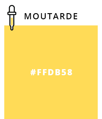 Moutarde - #FFDB58